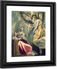 The Annunciation By El Greco Fine Art Print
