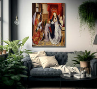 The Annunciation By Hans Memling Fine Art Print