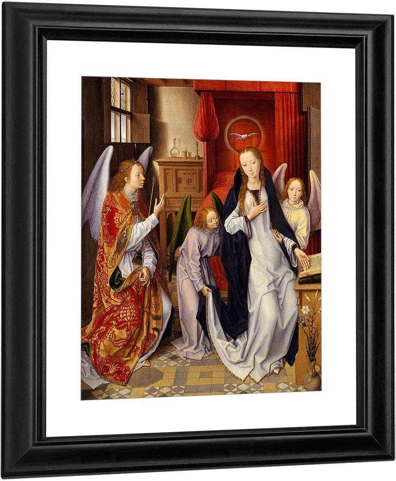 The Annunciation By Hans Memling Fine Art Print