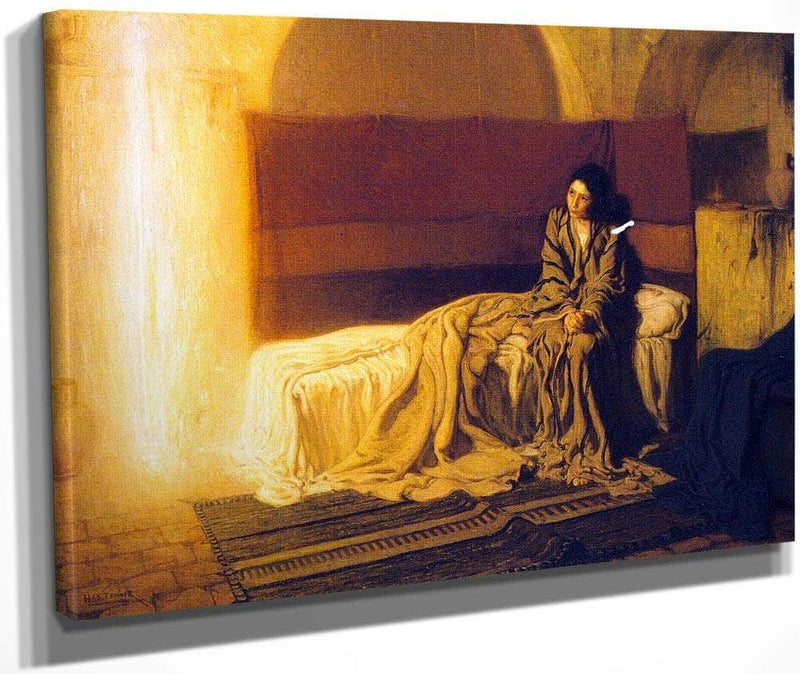 The Annunciation By Henry Ossawa Tanner Fine Art Print