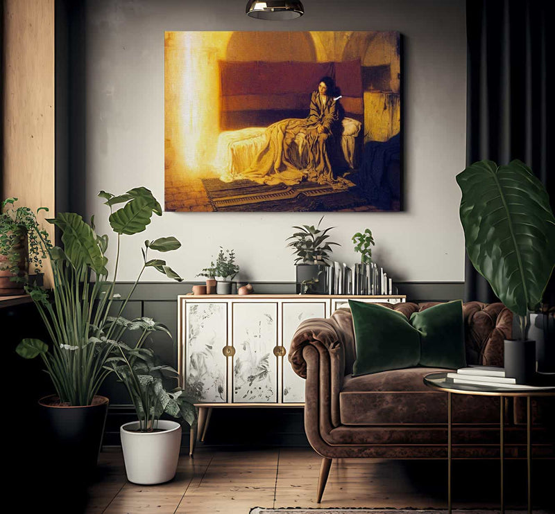 The Annunciation By Henry Ossawa Tanner Fine Art Print