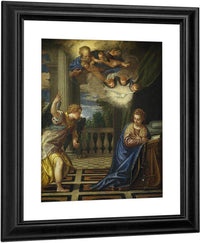 The Annunciation By Paolo Veronese Fine Art Print