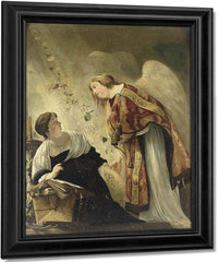 The Annunciation By Paulus Bor Fine Art Print
