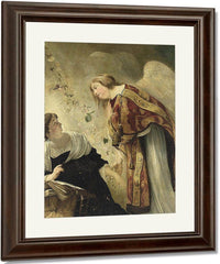 The Annunciation By Paulus Bor Fine Art Print