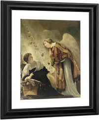 The Annunciation By Paulus Bor Fine Art Print