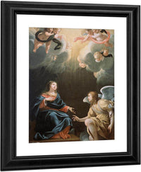 The Annunciation By Simon Vouet Fine Art Print