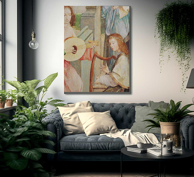 The Annunciation By Taborda Vlame Frey Carlos Fine Art Print