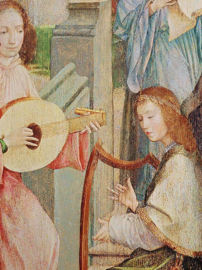 The Annunciation By Taborda Vlame Frey Carlos Fine Art Print