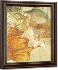 The Annunciation Detail Of The Archangel Gabriel From San Martino Della Scala By Sandro Botticelli Fine Art Print