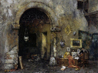 The Antiquary Shop By Chase William Merritt Fine Art Print