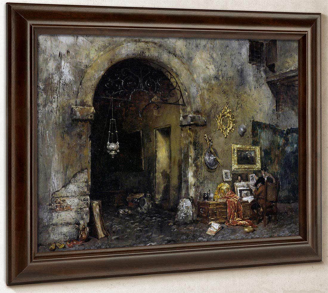The Antiquary Shop By Chase William Merritt Fine Art Print