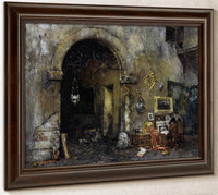 The Antiquary Shop By Chase William Merritt Fine Art Print