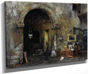 The Antiquary Shop By Chase William Merritt Fine Art Print