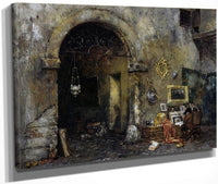 The Antiquary Shop By Chase William Merritt Fine Art Print