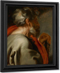The Apostle Simon By Anthony Van Dyck Fine Art Print