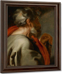The Apostle Simon By Anthony Van Dyck Fine Art Print