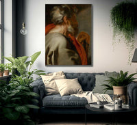 The Apostle Simon By Anthony Van Dyck Fine Art Print