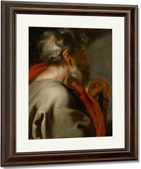 The Apostle Simon By Anthony Van Dyck Fine Art Print