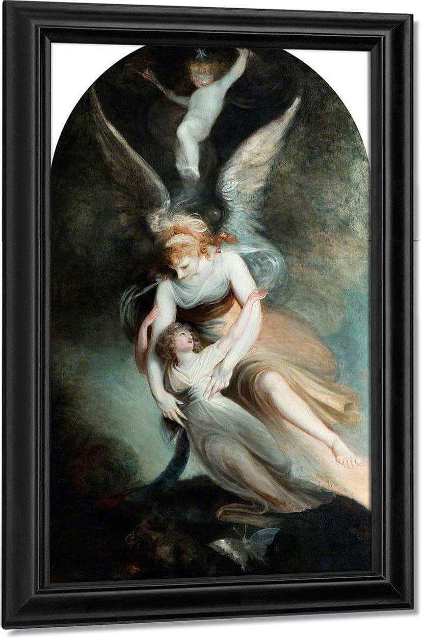The Apothesis Of Penelope Boothby By Henry Fuseli Fine Art Print