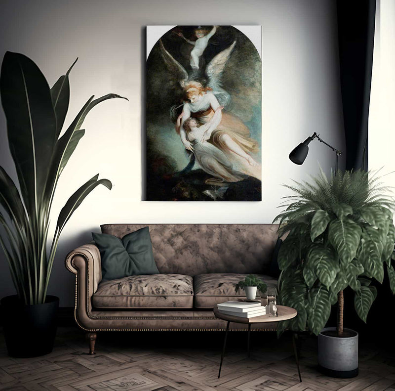 The Apothesis Of Penelope Boothby By Henry Fuseli Fine Art Print