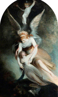 The Apothesis Of Penelope Boothby By Henry Fuseli Fine Art Print