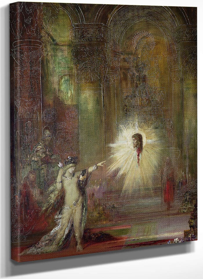 The Apparition By Gustave Moreau Fine Art Print