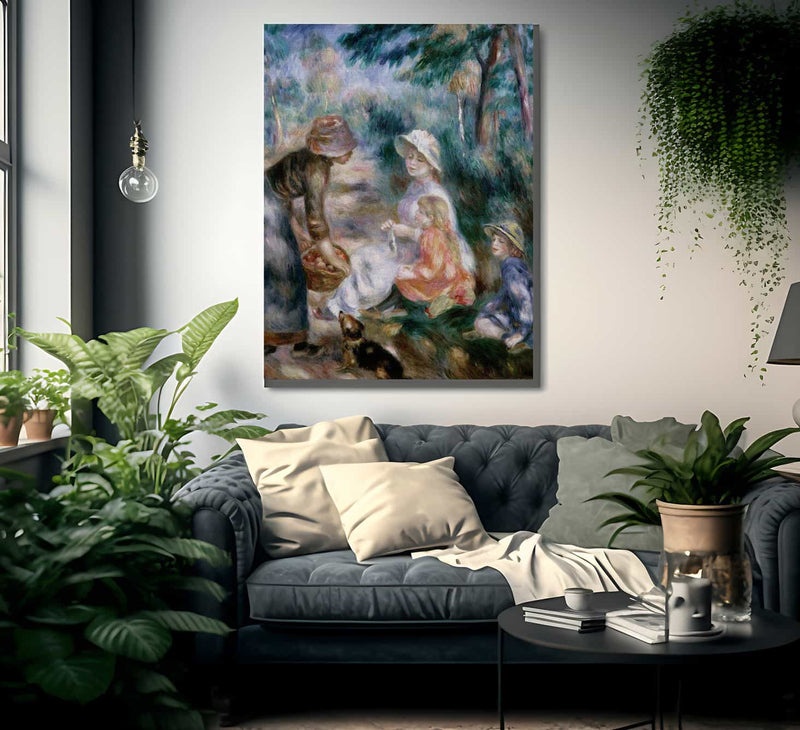 The Apple Seller By Pierre August Renoir Fine Art Print