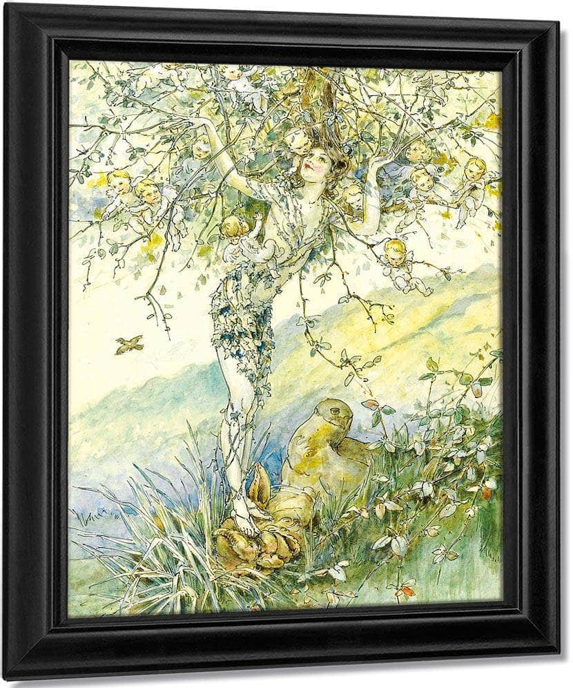 The Apple Tree By William Henry Walker Fine Art Print