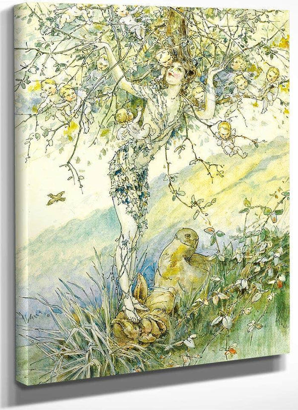 The Apple Tree By William Henry Walker Fine Art Print