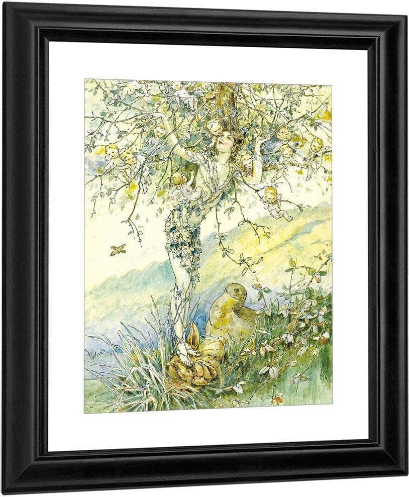 The Apple Tree By William Henry Walker Fine Art Print