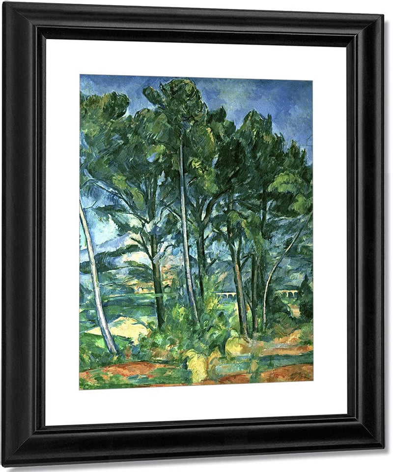 The Aqueduct (Montagne Sainte Victoire Seen Through Trees) 1 By Paul Cezanne Fine Art Print