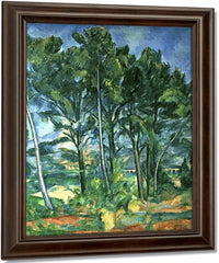 The Aqueduct (Montagne Sainte Victoire Seen Through Trees) By Paul Cezanne Fine Art Print
