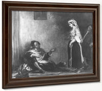 The Arab Merchant By Ferdinand Victor Eugene Delacroix Fine Art Print