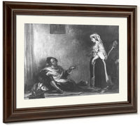 The Arab Merchant By Ferdinand Victor Eugene Delacroix Fine Art Print