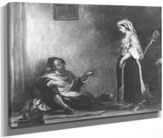 The Arab Merchant By Ferdinand Victor Eugene Delacroix Fine Art Print