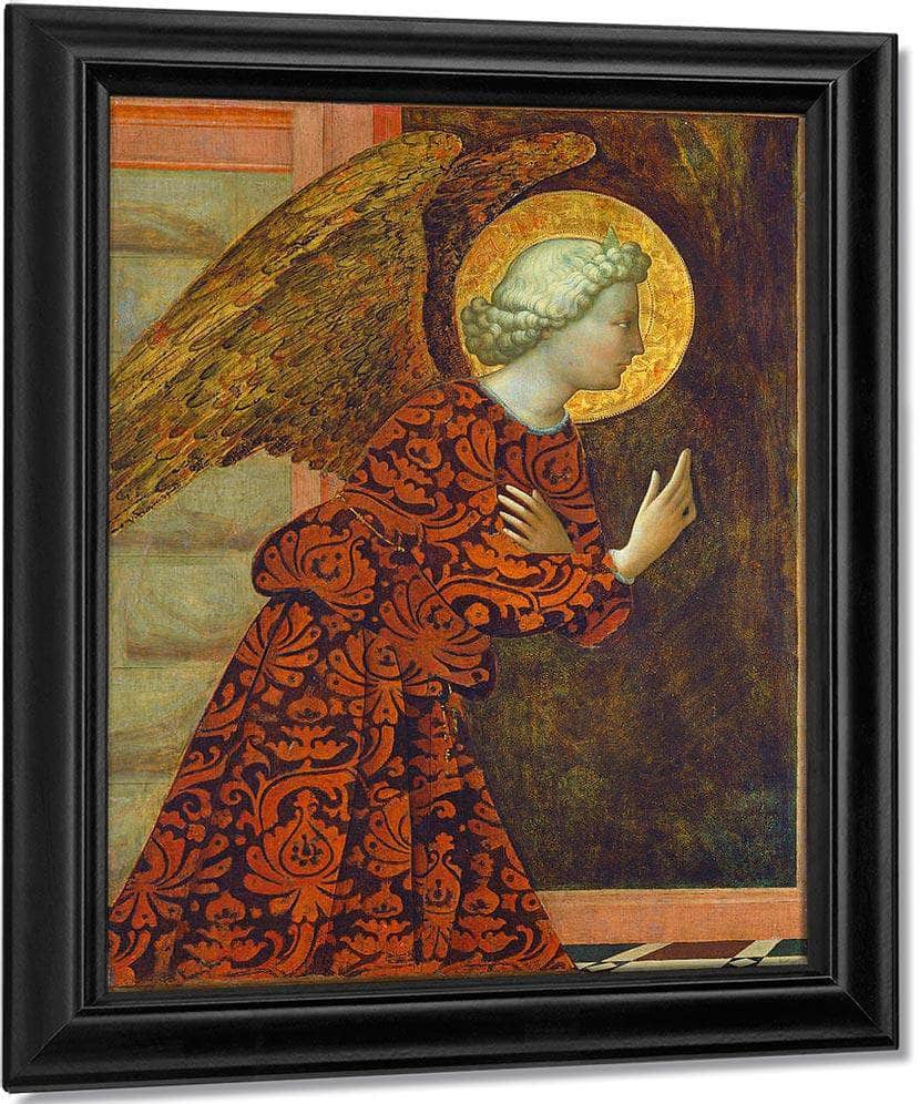 The Archangel Gabriel By Tommaso Masolino Da Panicale Fine Art Print