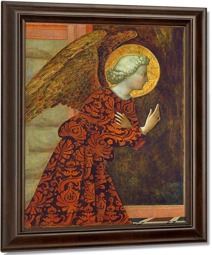 The Archangel Gabriel By Tommaso Masolino Da Panicale Fine Art Print
