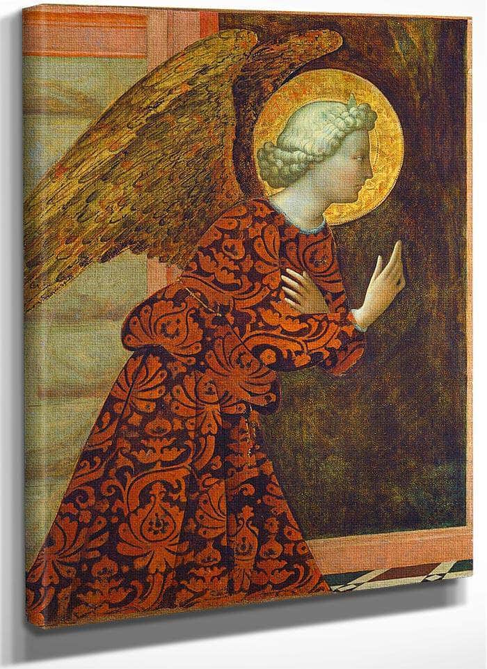 The Archangel Gabriel By Tommaso Masolino Da Panicale Fine Art Print