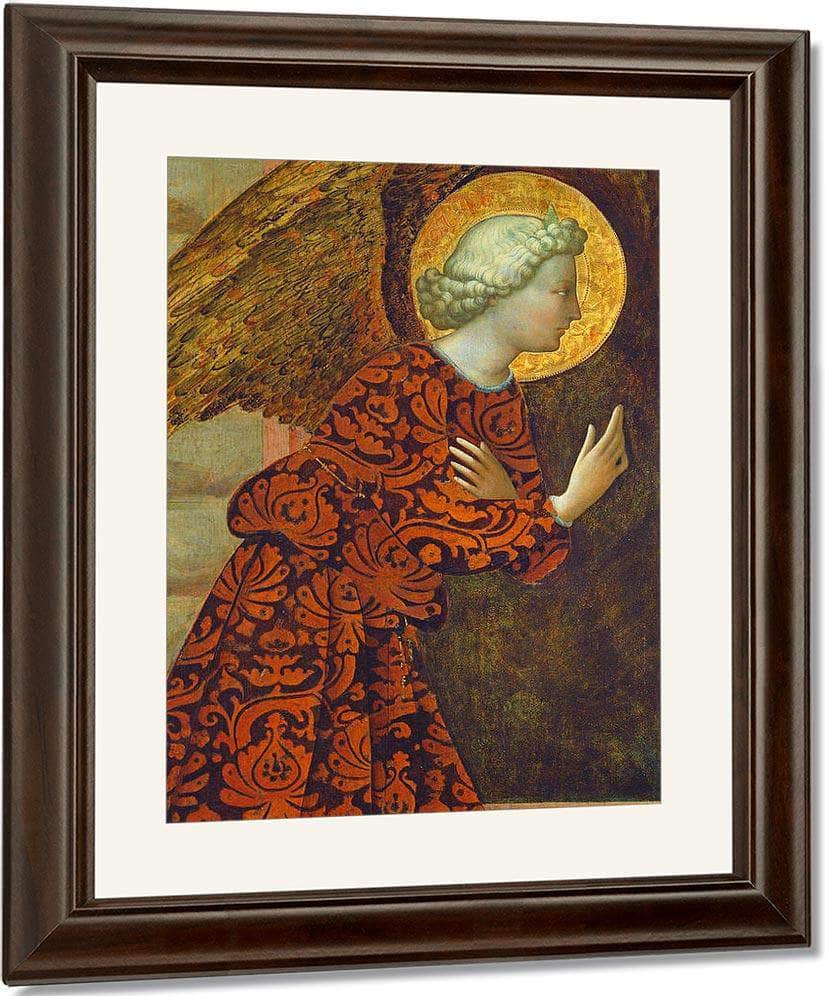 The Archangel Gabriel By Tommaso Masolino Da Panicale Fine Art Print