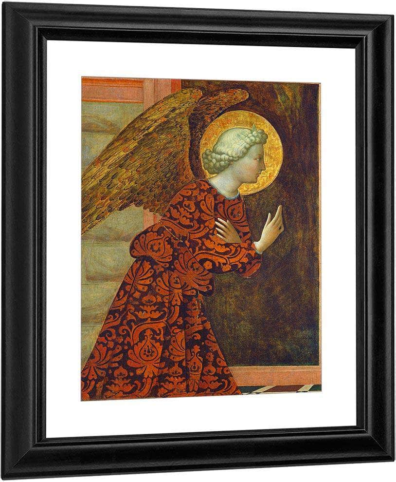 The Archangel Gabriel By Tommaso Masolino Da Panicale Fine Art Print
