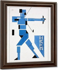 The Archer 1919 By Theo Van Doesburg Fine Art Print