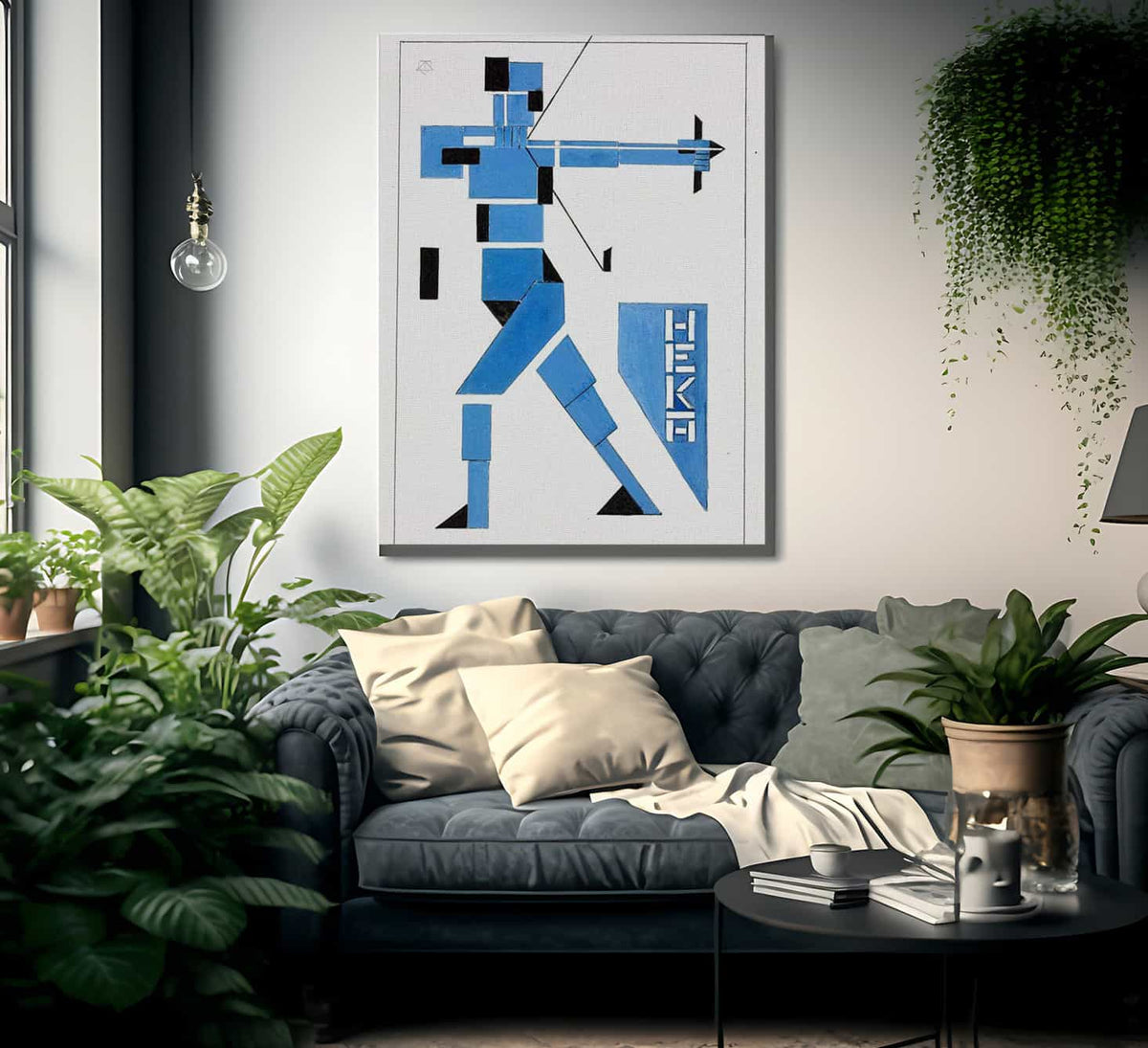 The Archer 1919 By Theo Van Doesburg Fine Art Print