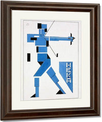 The Archer 1919 By Theo Van Doesburg Fine Art Print
