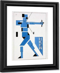 The Archer 1919 By Theo Van Doesburg Fine Art Print