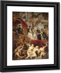 The Arrival Of Marie De Medici In Marseilles 3Rd November 1600 By Peter Paul Rubens Fine Art Print
