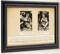 The Art Of Sniping, Study Folder For Book Concealing Coloration In The Animal Kingdom By Abbott Handerson Thayer Fine Art Print