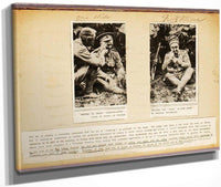 The Art Of Sniping, Study Folder For Book Concealing Coloration In The Animal Kingdom By Abbott Handerson Thayer Fine Art Print