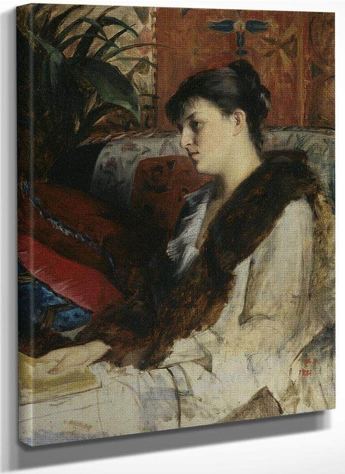 The Artist 1039 S Sister In Law 1881 By Marie Bashkirtseff Fine Art Print