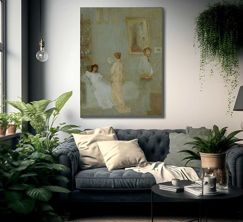 The Artist In His Studio By James McNeill Whistler Fine Art Print