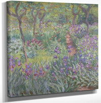 The Artist’s Garden In Giverny By Claude Monet Fine Art Print